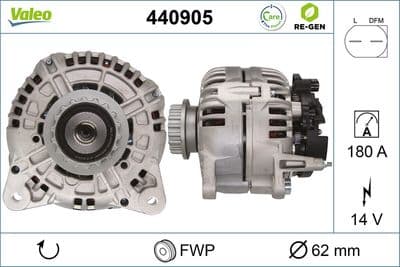 Alternador VALEO 440905
