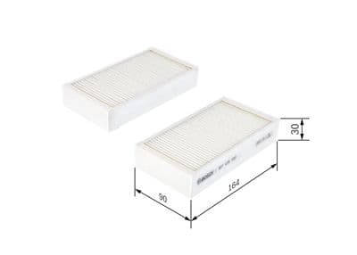 Filtro, aire del interior BOSCH 1 987 435 055