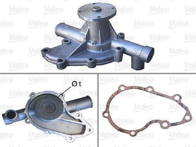 Bomba de agua, refrigeración del motor VALEO 506069