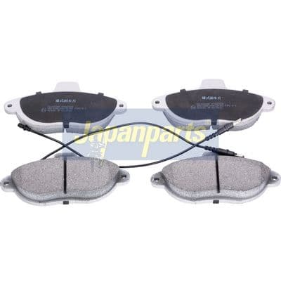 Juego de balatas de freno JAPANPARTS PA-0063AF