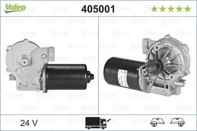 Motor del limpiaparabrisas VALEO 405001