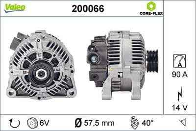 Alternador VALEO 200066