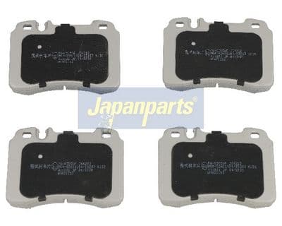 Juego de balatas de freno JAPANPARTS PA-0505AF