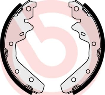 Juego de zapatas de frenos BREMBO S 11 502