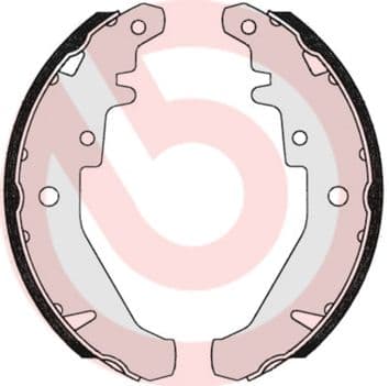 Juego de zapatas de frenos BREMBO S 23 548