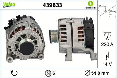 Alternador VALEO 439833