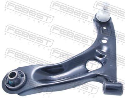 Brazo oscilante, suspensión de ruedas FEBEST 0124-KGB10LH