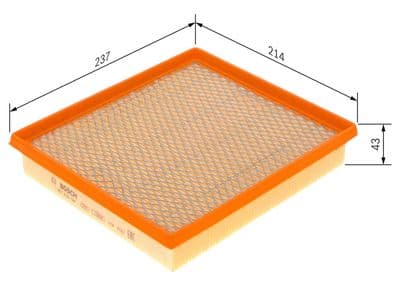 Filtro de aire BOSCH 1 987 429 194