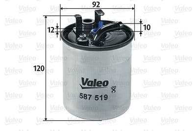 Filtro combustible VALEO 587519