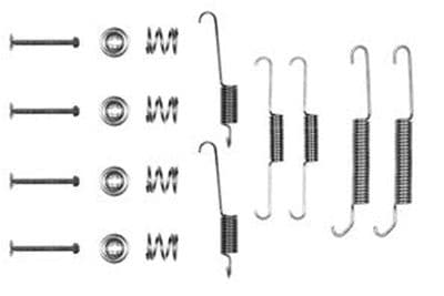 Juego de accesorios, zapatas de freno TRW SFK79