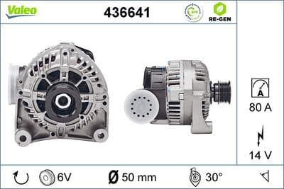 Alternador VALEO 436641