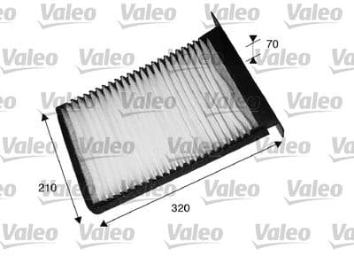 Filtro, aire del interior VALEO 698799