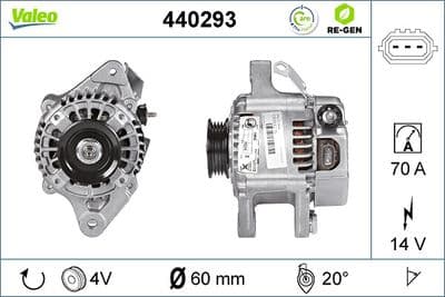Alternador VALEO 440293