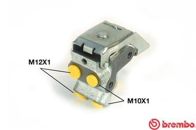 Regulador de la fuerza de frenado BREMBO R 61 001