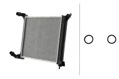 Radiador, refrigeración del motor HELLA 8MK 366 307-081