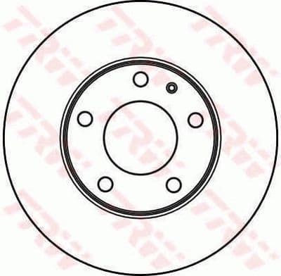 Disco de freno TRW DF2551