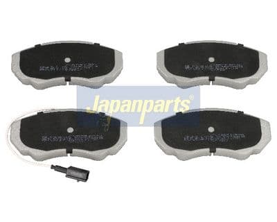 Juego de balatas de freno JAPANPARTS PA-0222AF