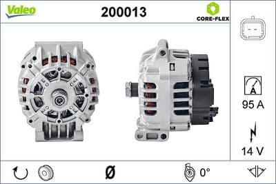 Alternador VALEO 200013