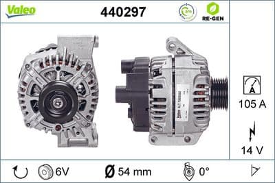 Alternador VALEO 440297