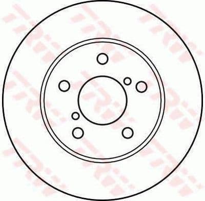 Disco de freno TRW DF4013