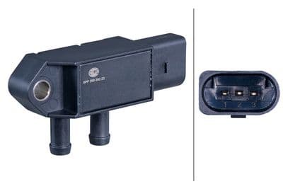 Sensor, presión gas de escape HELLA 6PP 358 392-231