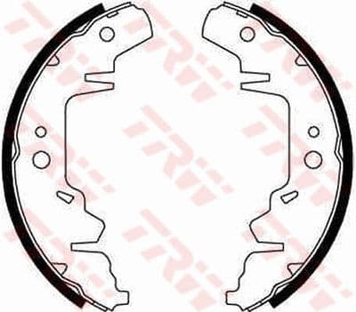 Juego de zapatas de frenos TRW GS8643