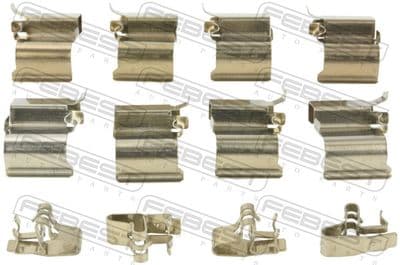 Juego de accesorios, balatas de frenos FEBEST 0103-GDJ150R