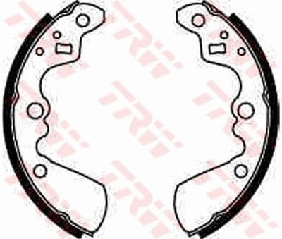Juego de zapatas de frenos TRW GS8597