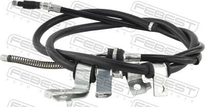 Cable de accionamiento, freno de estacionamiento FEBEST 04100-KB4TRH