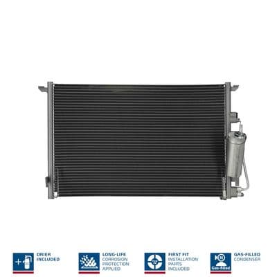 Condensador, aire acondicionado NISSENS 94675