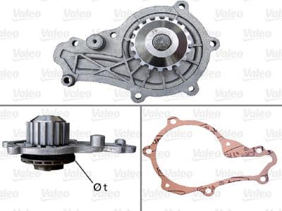 Bomba de agua, refrigeración del motor VALEO 506715