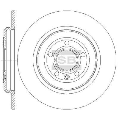 Disco de freno Hi-Q SD5319