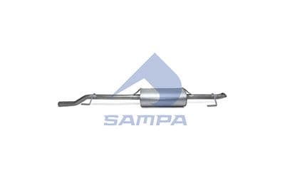 Silenciador central/posterior SAMPA 207.172