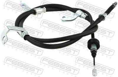 Cable de accionamiento, freno de estacionamiento FEBEST 12100-SBDISCLH