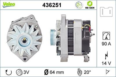Alternador VALEO 436251