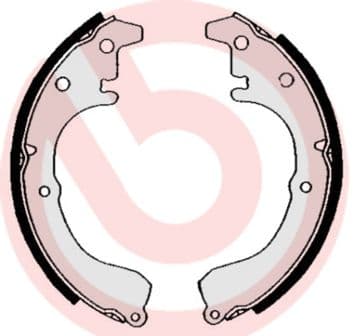 Juego de zapatas de frenos BREMBO S 83 501