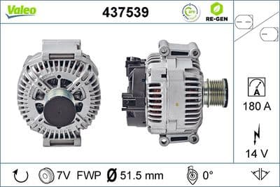 Alternador VALEO 437539