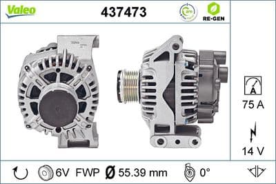 Alternador VALEO 437473