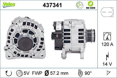 Alternador VALEO 437341