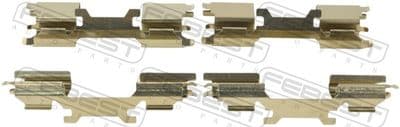 Juego de accesorios, balatas de frenos FEBEST 1603-W906F