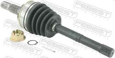Eje de transmisión FEBEST 0114-200