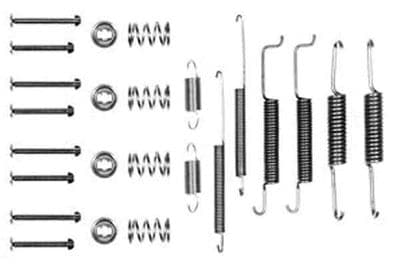 Juego de accesorios, zapatas de freno TRW SFK58