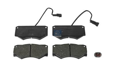 Juego de balatas de freno DT Spare Parts 7.92623