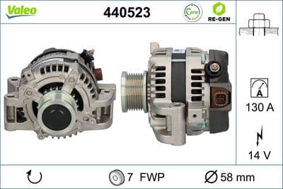 Alternador VALEO 440523