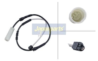 Contacto de aviso, desgaste de balatas de frenos JAPANPARTS BPW-088