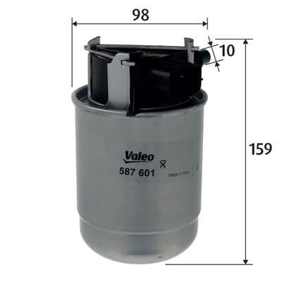 Filtro combustible VALEO 587601