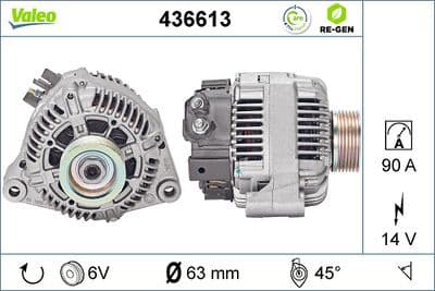 Alternador VALEO 436613