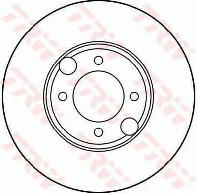 Disco de freno TRW DF1878