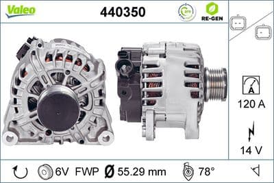 Alternador VALEO 440350