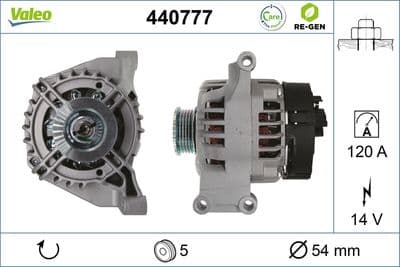 Alternador VALEO 440777
